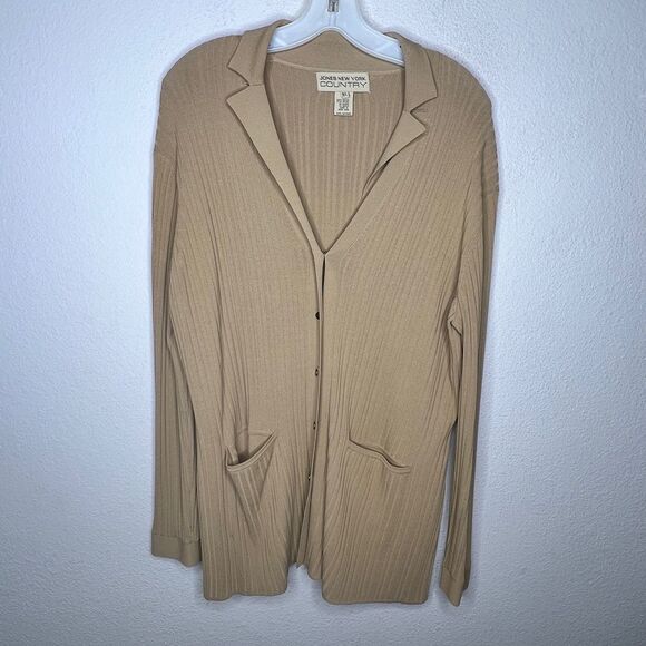 Vintage‎ Jones NY Country Cardigan Sweater - Picture 5 of 6